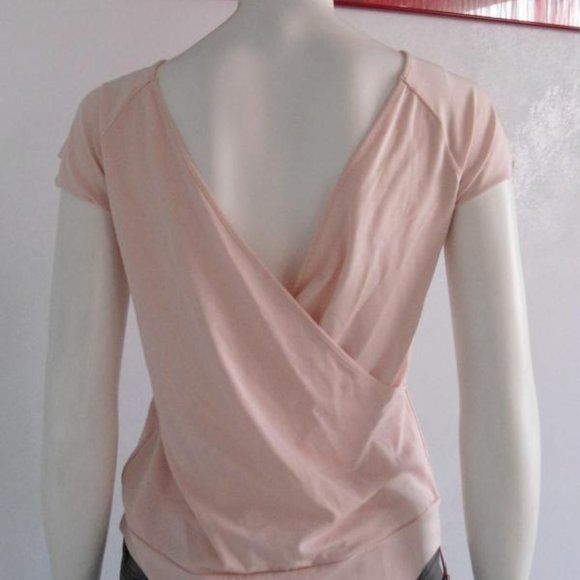 NWT Cop Copine Interesting Blouse with Wrap on the Back and Embroidery - Picture 3 of 8